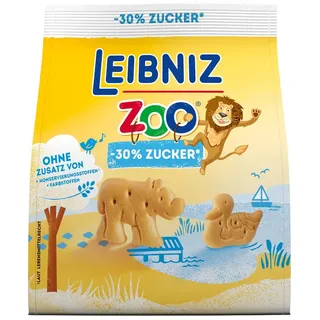 kekse Zoo mit 30 Prozent weniger Zucker 125 g