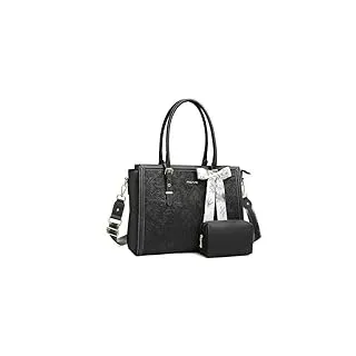 MOSISO Laptoptasche Damen, 17-17,3 Zoll Arbeitstasche Handtasche Groß