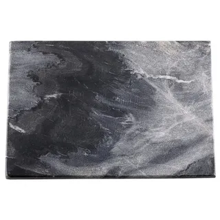 NKlaus Kerzentablett Teller Naturstein 20x14cm Untersetzer Tischdekorat grau