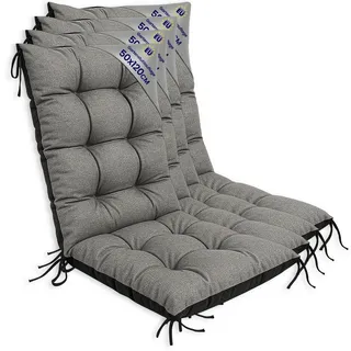Amazinggirl Hochlehner Auflage 50 x 120 cm grau 4 St.