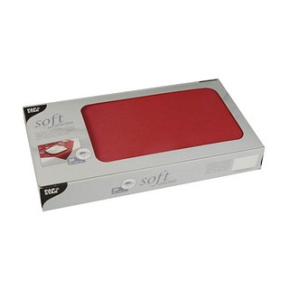 20 PAPSTAR Tischdecken soft selection 82328 rot 80,0 x 80,0 cm