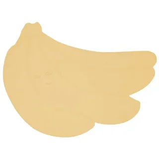 OYOY Platzset Banana Butter Platzset aus Silikon für Kinder - 45x35 cm gelb