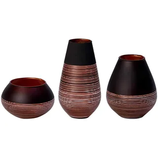 Villeroy & Boch Deko-Set Manufacture Swirl 2 cm Schwarz