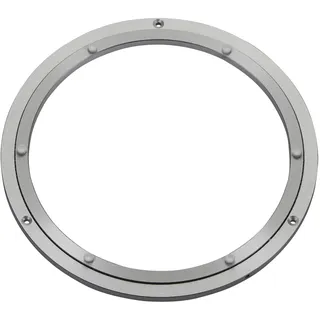 SOTOOLS Drehkranz Silber Ø 300 mm Kugelgelagert 360° Drehfunktion 60 kg | 60 kg Traglast, rostfrei, rutschfest, beidseitig verschraubbar, für Drehtische, Displays, TV-Möbel und Servierplatten.