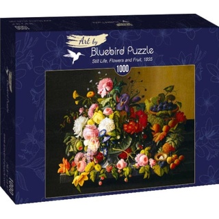 Bluebird Puzzle 1000 Stillleben - Blumen und Früchte (1000 Teile)