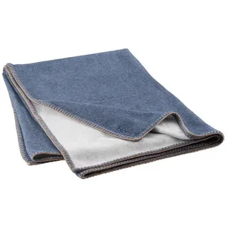 BLOMUS Wohndecke 200 x 145 cm Blau