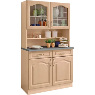 WIHO KÜCHEN Küchenbuffet »Linz«, 100 cm breit, in Landhaus-Optik