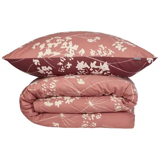 SCHIESSER Alyssa Floral Altrosa 155 x 220 cm + 80 x 80 cm