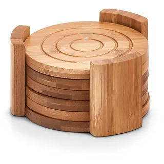 Zeller Present Glasuntersetzer-Set, 7-teilig