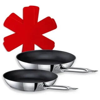 Schulte-Ufer Industar Pfannen-Set 4-tlg. 24 cm + 28 cm