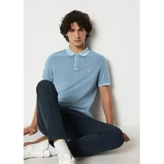 Poloshirt Piqué shaped, blau, 3xl