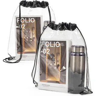 Durchsichtiger Rucksack Tasche Clear Bag Festival Sport Strand Wasserdicht