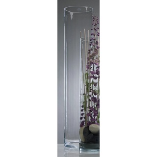 5x Glasvase Vase Glas Blumenvase Bodenvase Zylinder groß 120 cm