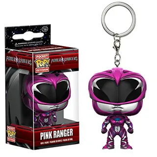 Funko 12348 Schlüsselanhänger Figur "Power Rangers Movie: Pink Ranger"