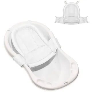 Lorelli Baby Badewannen Netz Froggy Badewanneneinsatz Kunststoff Clips ab Geburt weiß
