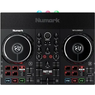 Numark Party Mix Live 2-Kanal-DJ-Controller mit Lautsprechern