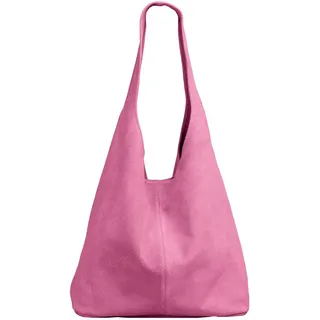 CASPAR Modell No.767 Shopper Wildleder Pink