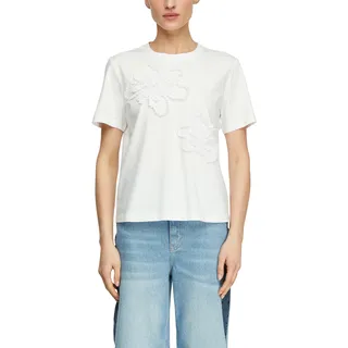 Comma, T-Shirt Weiß 44