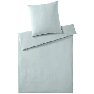 elegante Musselin Bettwäsche Smooth Kissenbezug einzeln 40x80 cm | mint - grün