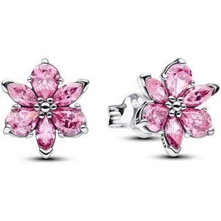 Pandora Ohrstecker Herbarium Pink Zirkonia 292633C02