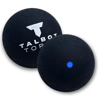 Talbot Torro Talbot-Torro 251106 - Squashball, 2er-Set, Blauer Punkt=Schnell, für Einsteiger+Freizeitspieler