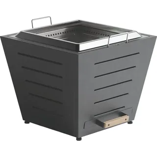 grill-welten Rauchfreie Feuerschale aus Edelstahl – Ash