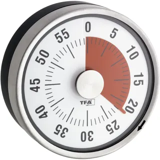 TFA Puck Kurzzeitmesser Anthrazit analog 79 x 32 x 79 mm