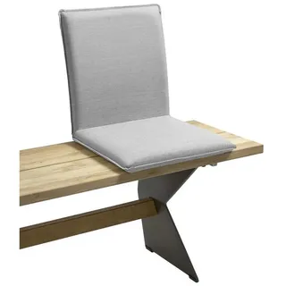 Niehoff Bezug für Sitzschale grau Polyester