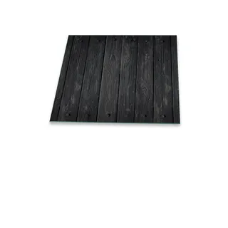 Herdabdeckplatte Abdeckung Glaskeramikkochfeld Abdeckplatte Schneidebrett 1-Teilig 60x52 Holz Bretter Schwarz Spritzschutz Glasplatte Glaskeramikkochfeldabdeckung Schutz Herdschutz Sicherheitsglas Glasschneidebrett