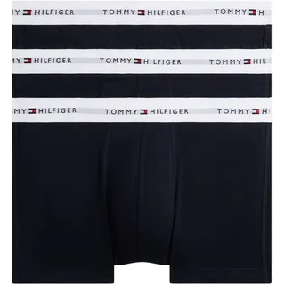 Tommy Hilfiger Herren 3er Pack Boxershorts Trunks mit Logobund