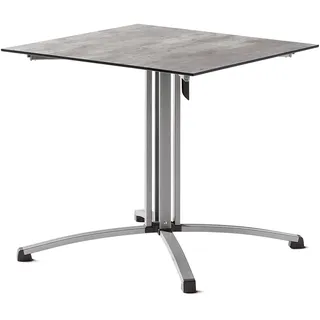 Sieger Gastro-Tisch Klapptisch 80 x 73 x 105 cm Grau