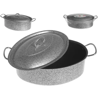 HOME Salt Peper Bräter 32 cm oval