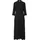Yas Hemdblusenkleid Schwarz M