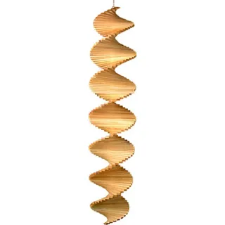 Windspiel Spirale aus Holz, Grösse:ca. 80 cm