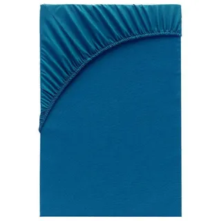 Class Home Collection Spannbettlaken Jersey 140 x 200 - 160 x 200 cm grün