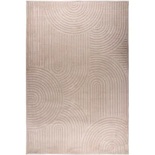 Kayoom Bandito 325 Kurzflorteppich 200 x 290 cm Beige