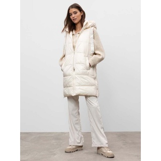 Herrlicher Steppweste 7792-RP140-Tola kurze Steppweste zum Wenden vegan, ohne Daunen weiß XS
