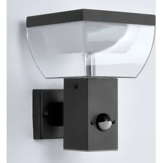 LED Außenwandleuchte mit Bewegungsmelder 310A1 BALVIA Anthrazit, IP44, 9W – Intelligente und stilvolle Beleuchtung - Grau