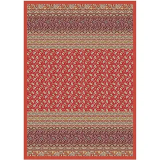 Bassetti Plaid Imperia R1 aus Baumwolle Mako-Satin in der Farbe Rot, Maße: 270cm x 250cm, 9324134