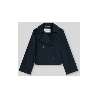 Marc O'Polo Relaxed Fit Trenchjacke aus Baumwolle, Marine, 40