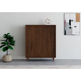 OTTO home Highboard 100 x 120 x 38 cm Braun