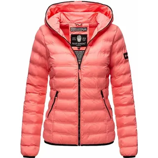 Navahoo Damen Stylische Steppjacke Übergangsjacke mit Kapuze Neevia