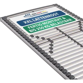 AM Qualitätsmatratzen Stabiler 7-Zonen Lattenrost bis 240 kg belastbar 100 x 200 cm