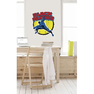 KOMAR Dekosticker Black Panther Comic 50 x 70 cm