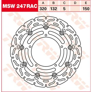 TRW MSW247RAC Bremsscheibe