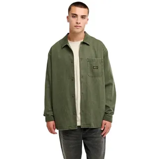 Quiksilver Langarmhemd Castlehill grün XL