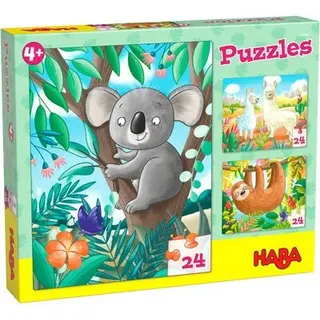 HABA 306480 Puzzles Koala, Faultier & Co.