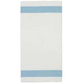 Feiler Handtücher Exclusiv mit Chenillebordüre Handtuch 50x100 cm | ciel - blau