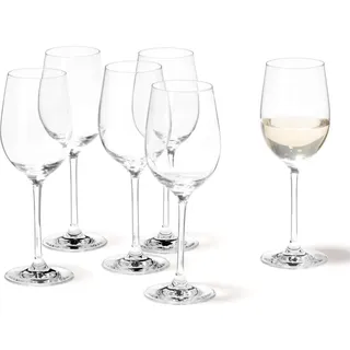 6x Leonardo Ciao+ Weissweingläser, Weingläser, Transparent