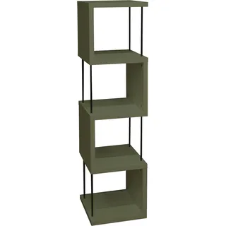 Mäusbacher Standregal 33 x 33 x 126 cm Grün